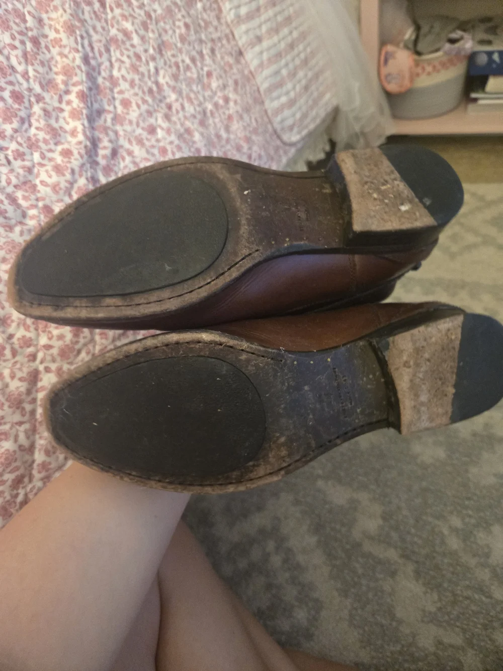 Frye Women's Brown Leather Riding Boots